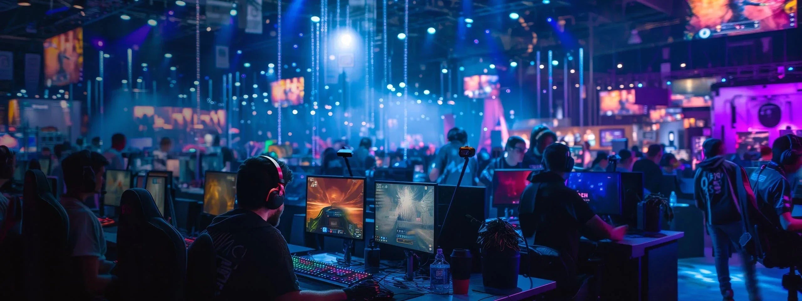 FRE nicotine Pouches at a gaming industry event