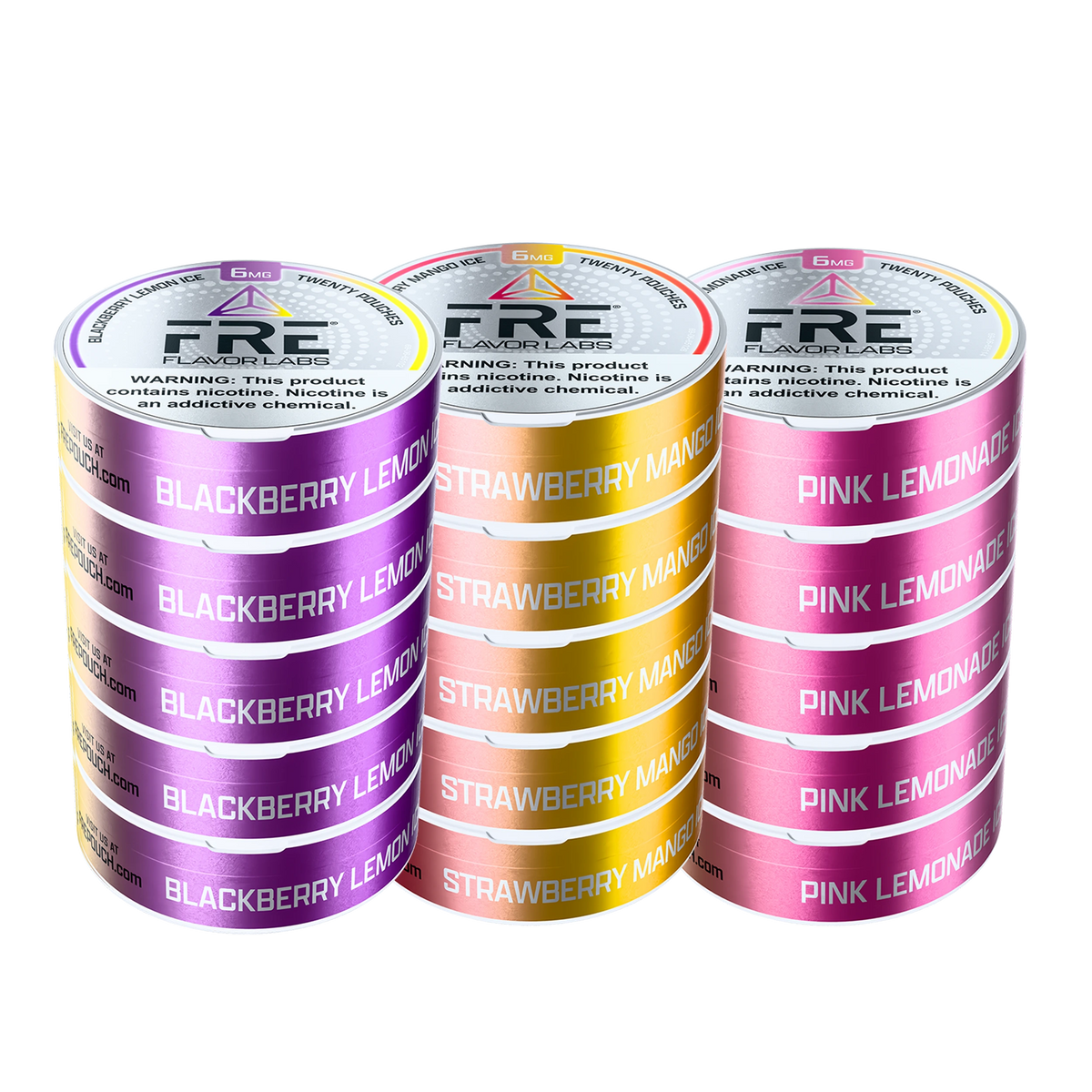 FRE Labs Mixer Bundle 6mg (5-Can Rolls)