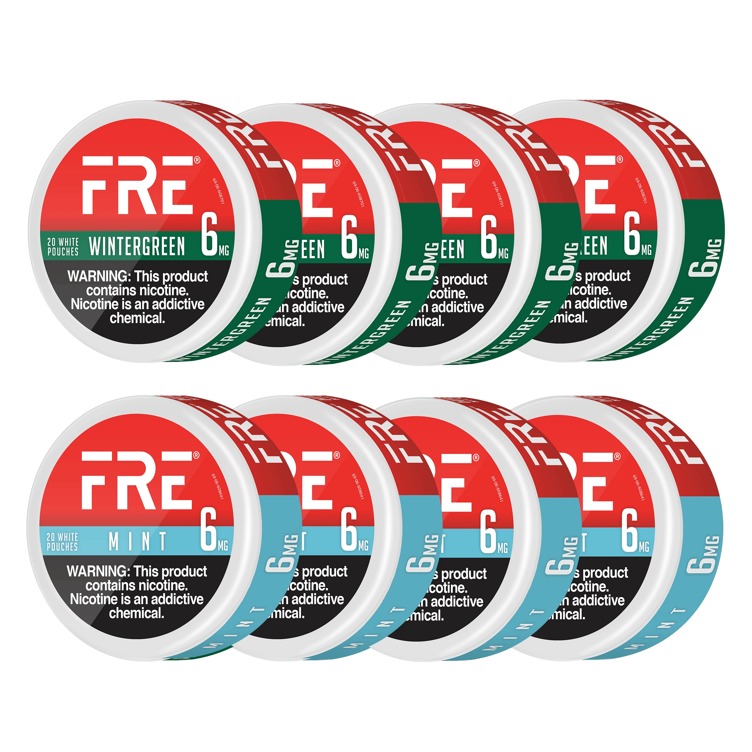Mint Mixer Bundle 6mg (8 Cans)