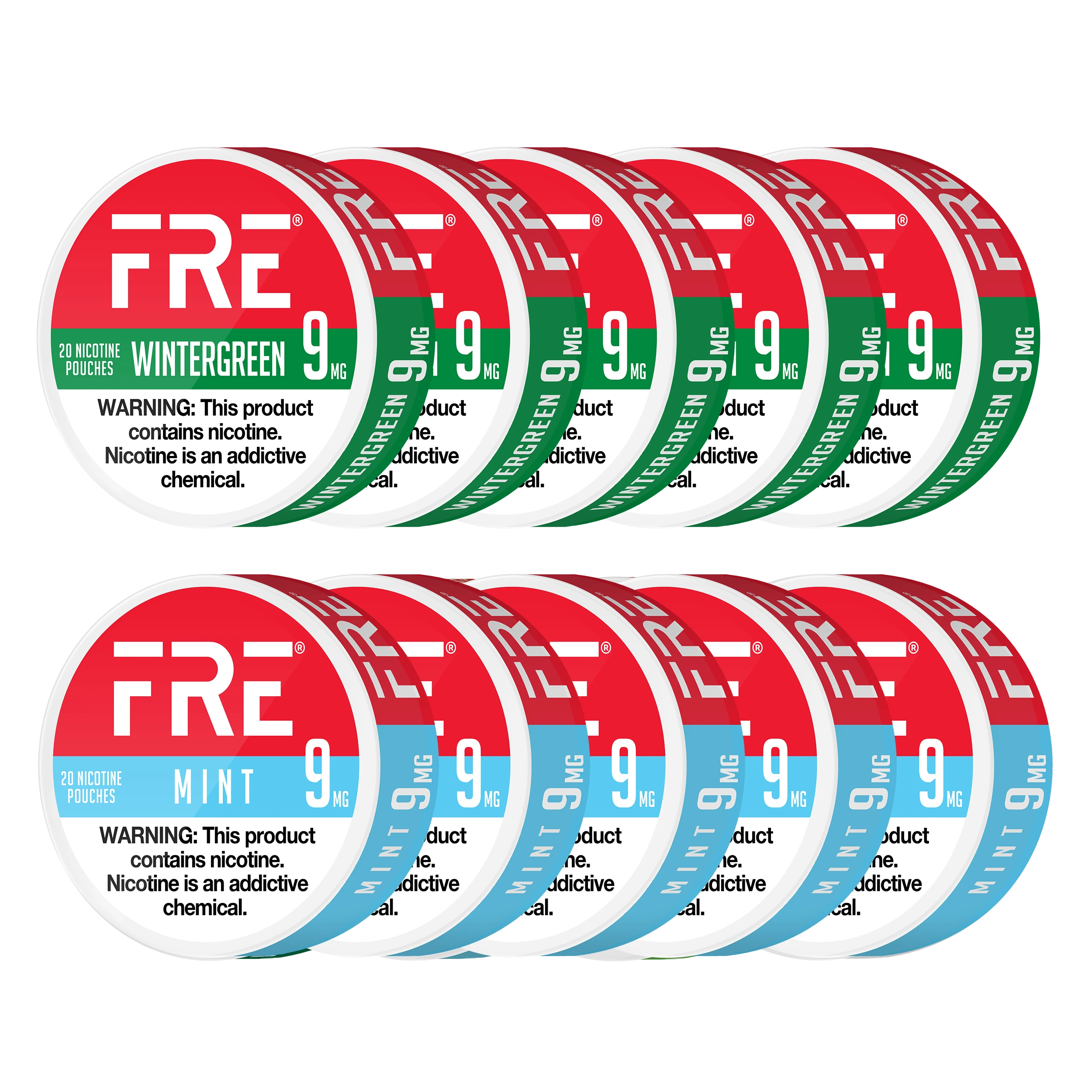 Mint Mixer Bundle 6mg (10 Cans)