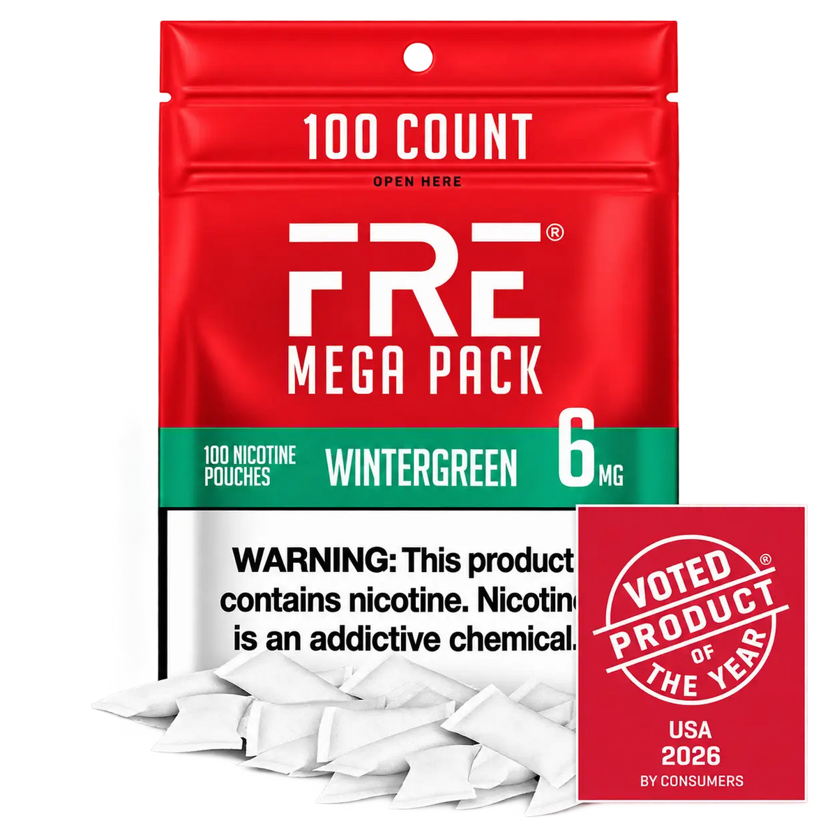 Wintergreen Nicotine Pouches