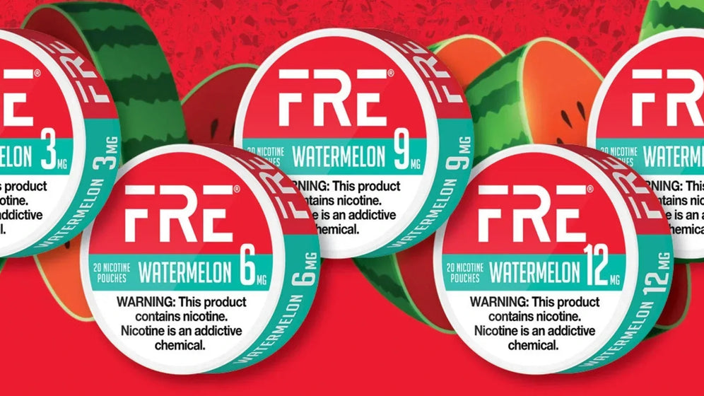 FRE’s Watermelon Nicotine Pouches: Sweet, Juicy, and Zero-Tobacco