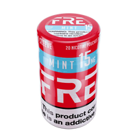 Sleeve of 15mg FRE Mint Nicotine Pouches