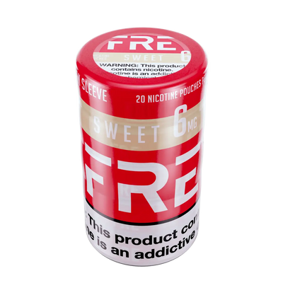 Sleeve of 6mg FRE Sweet Nicotine Pouches