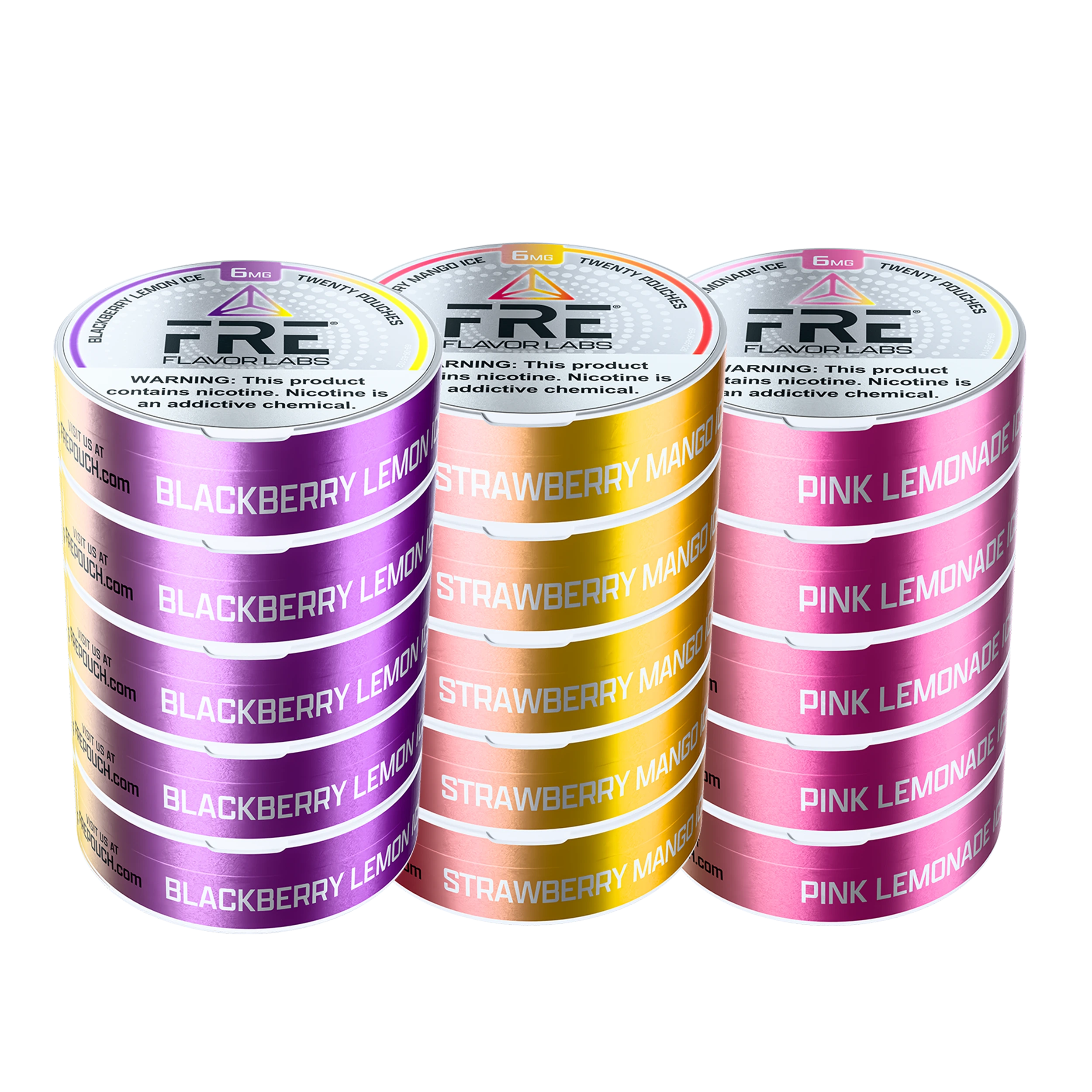 FRE Labs Mixer Bundle 6mg (5-Can Rolls)