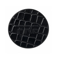 FRE Slim Black Crocodile Metal Tin