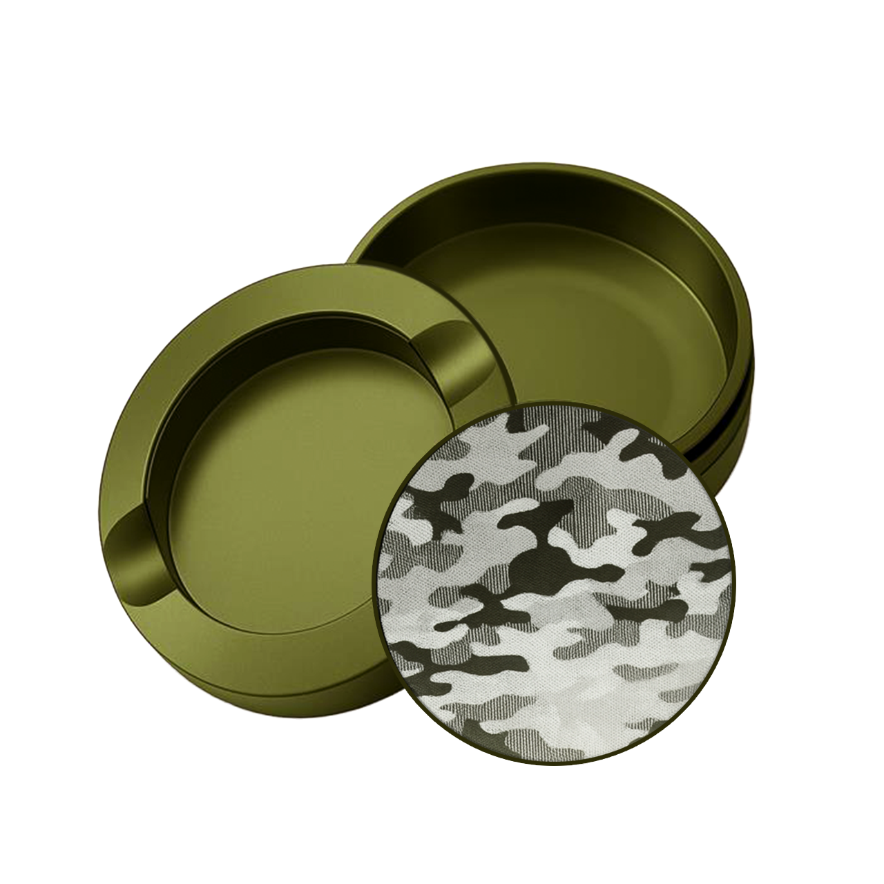 FRE Premium Camo Metal Tin