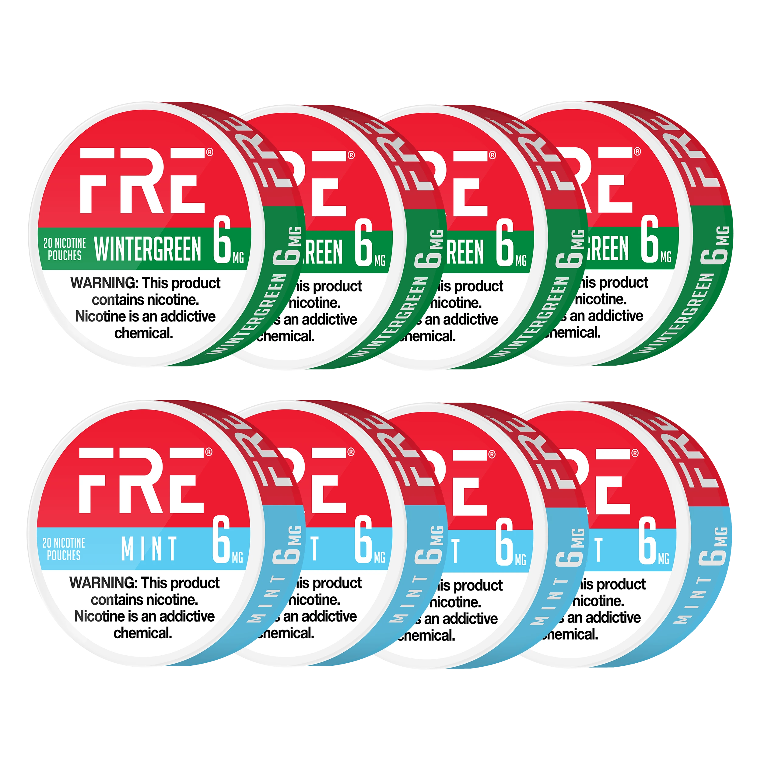 Mint Mixer Bundle 6mg (8 Cans)