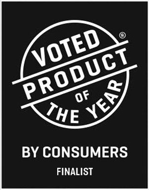 Voted Product Of The Year By Consumers Finalist 2026