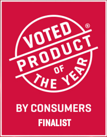 Voted Product Of The Year By Consumers Finalist 2026