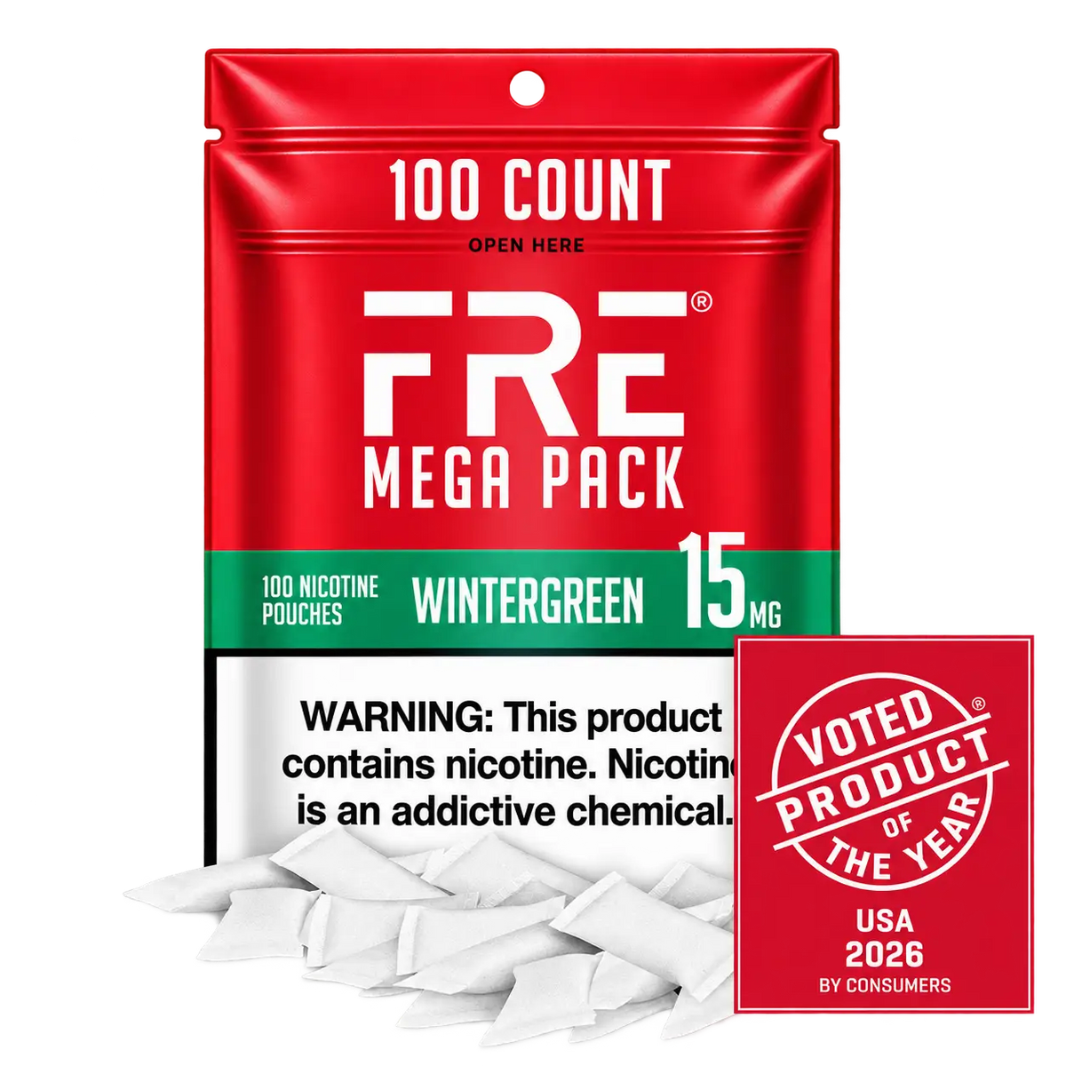 Wintergreen Nicotine Pouches