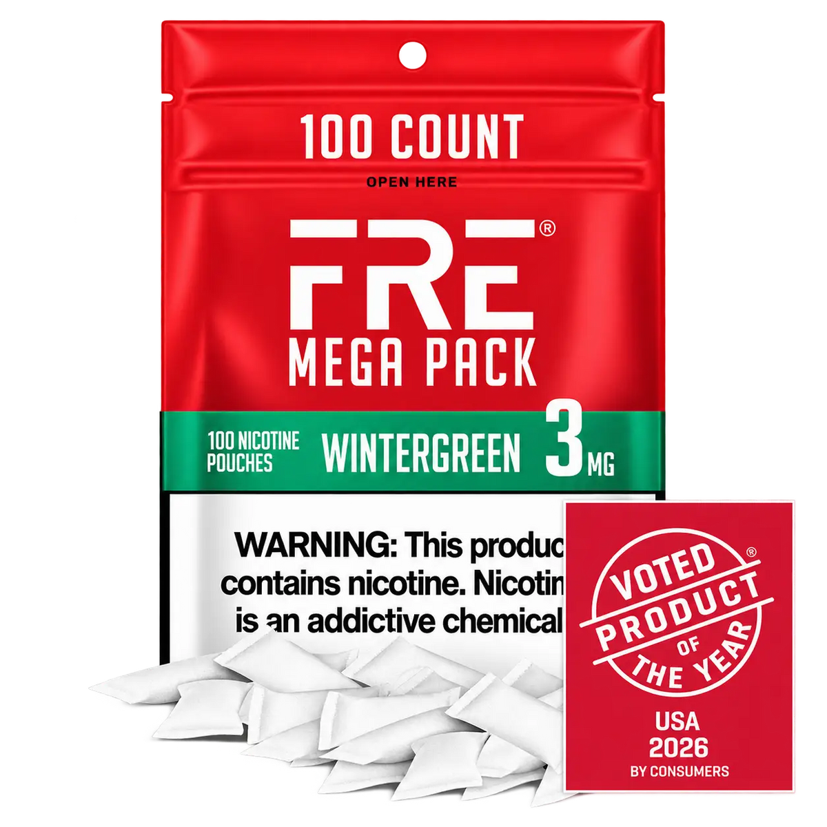 Wintergreen Nicotine Pouches