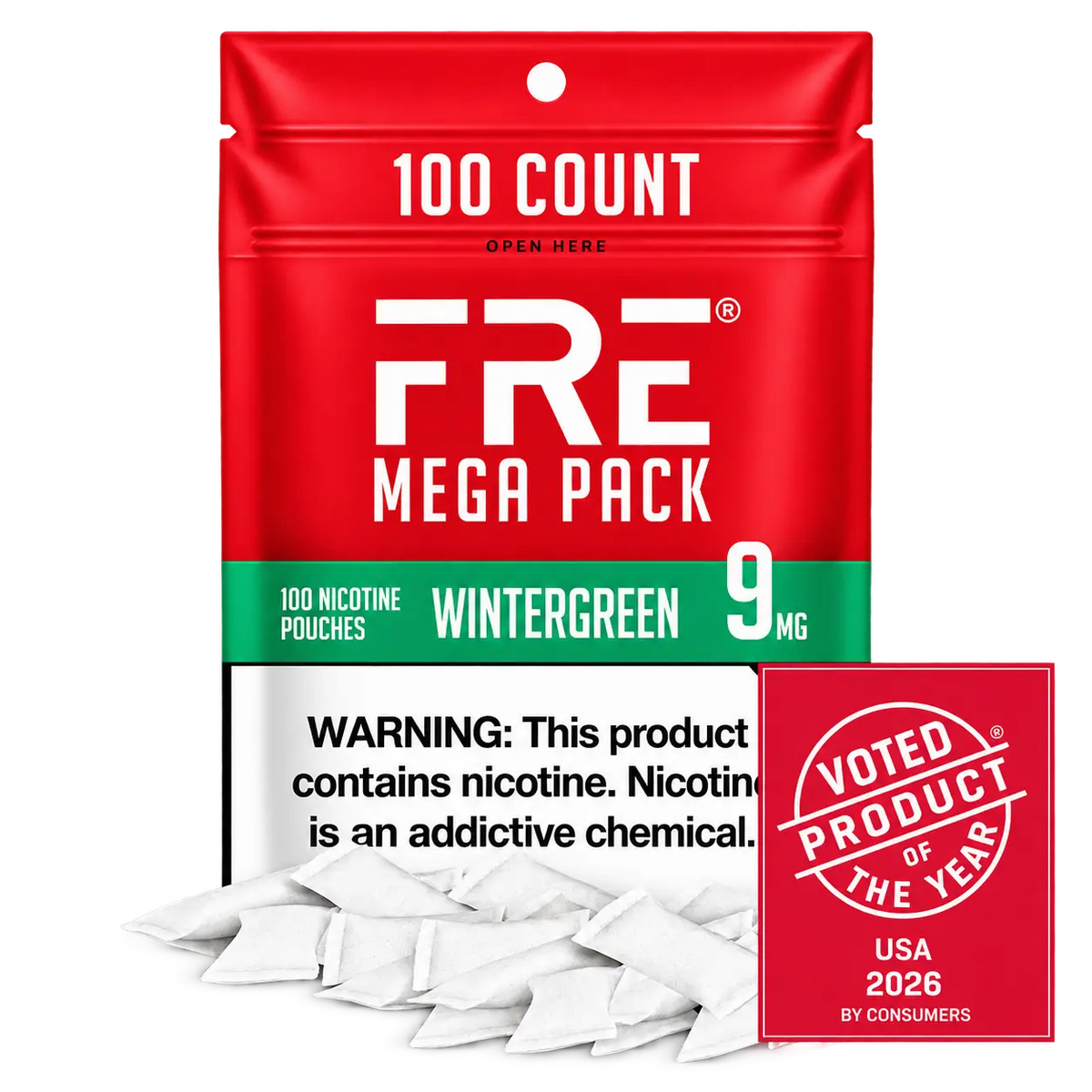 Wintergreen Nicotine Pouches
